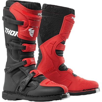 Thor Blitz XP MX Boots - Black/Red
