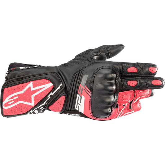 Women's Alpinestars 4W SP-8 V3 Gloves - Black/Pink