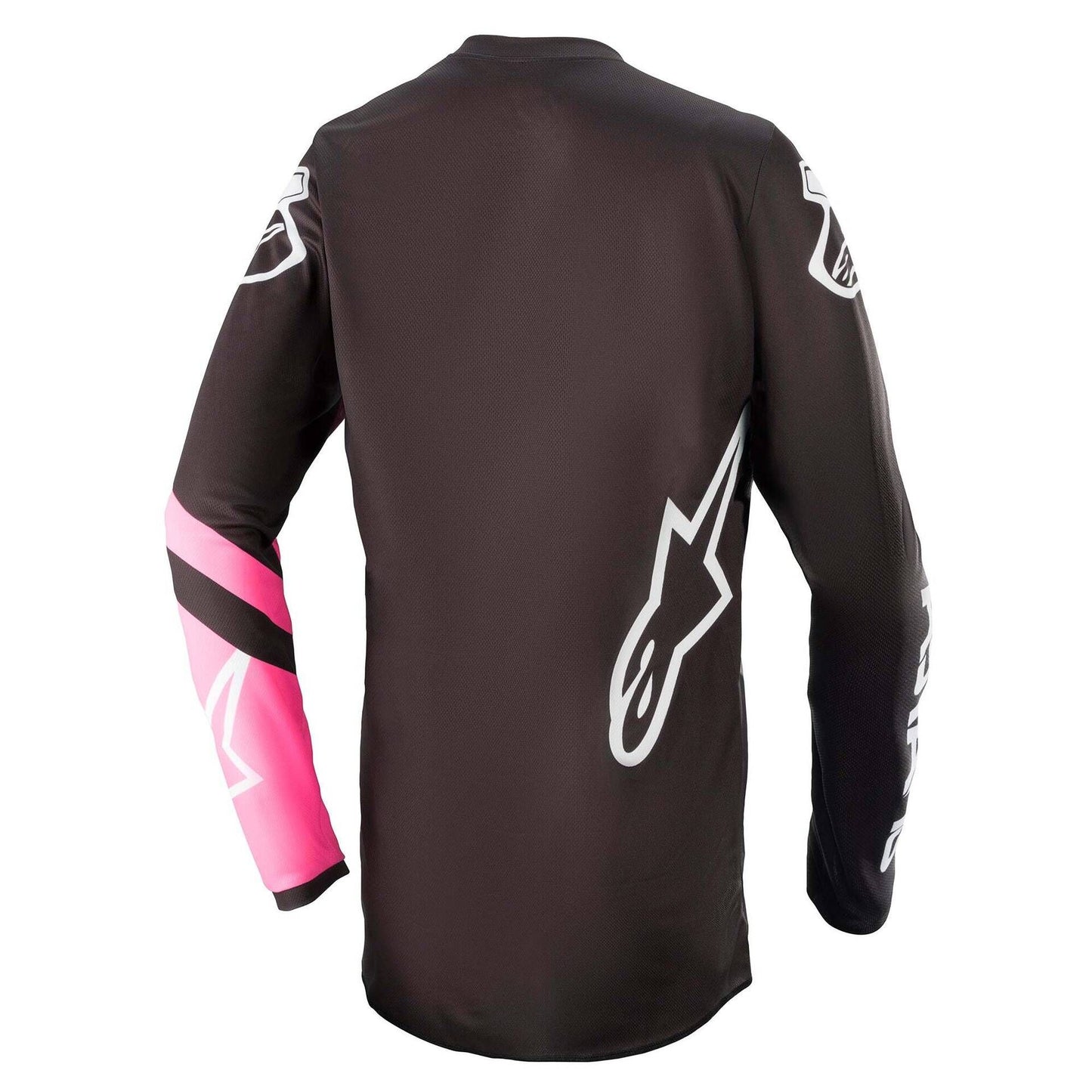 Women's Alpinestars Stella Fluid Chaser MX Jersey - Black/Pink