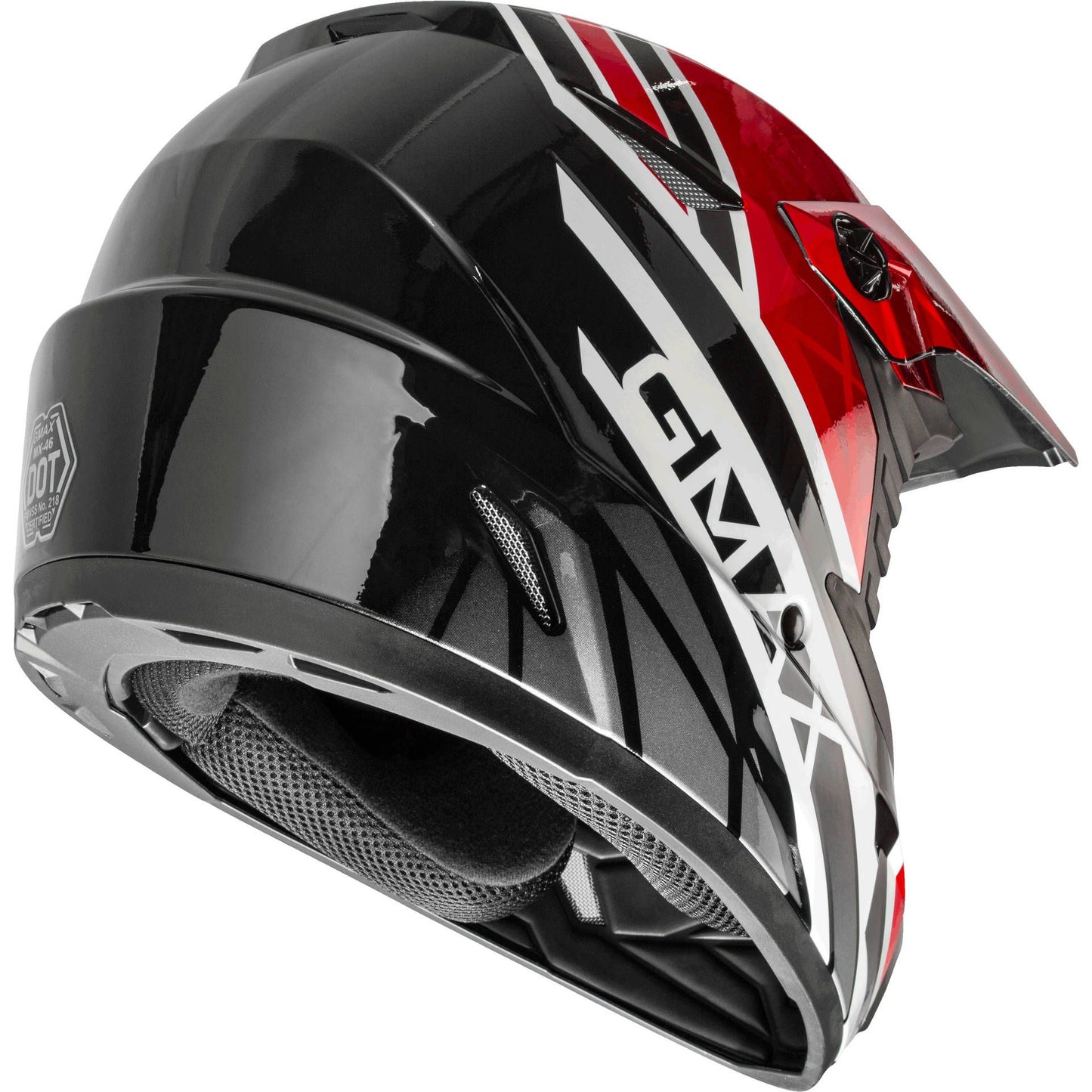 Youth GMAX Compound MX46Y Helmet - Red