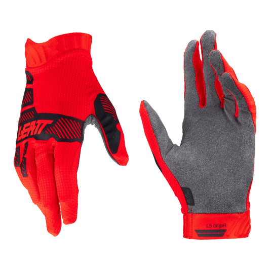 Youth Leatt 2024 1.5 MX Gloves - Red
