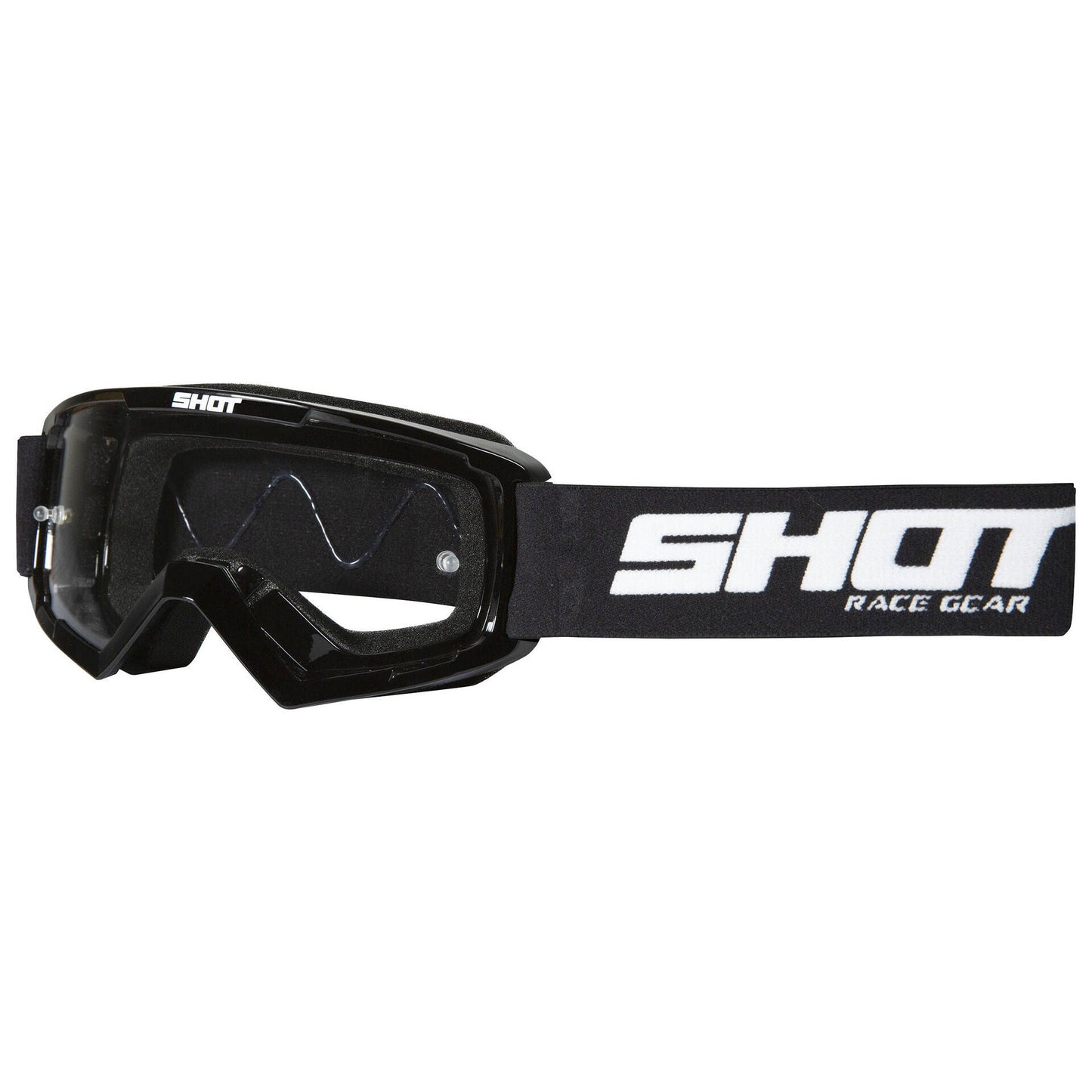 Youth Shot Racing Rocket MX Goggles - Black