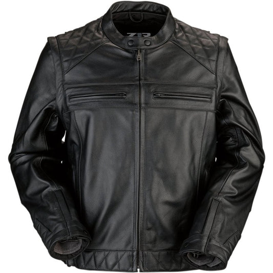Z1R Ordinance 3IN1 Leather Jacket - Black