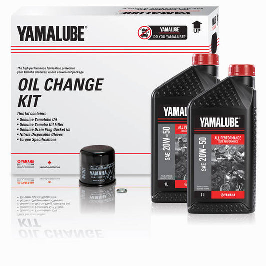 YAMALUBE® 20W-50 ALL PERFORMANCE OIL CHANGE KIT 21 - ATV/SSV (3 L)