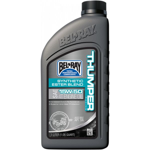 BELRAY THUMPER 15W-50 SYNTHETIC ESTER BLEND 4T ENGINE OIL