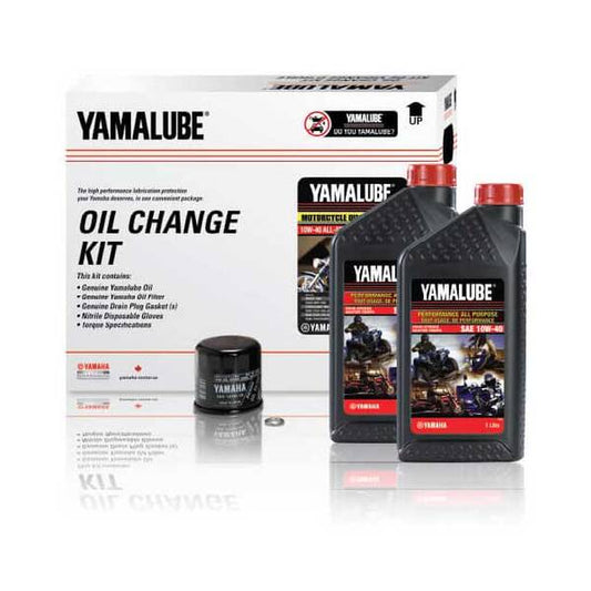 YAMALUBE® 10W-40 ALL PERFORMANCE OIL CHANGE KIT 2- ATV (2 L)