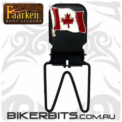 canadian flag boot licker