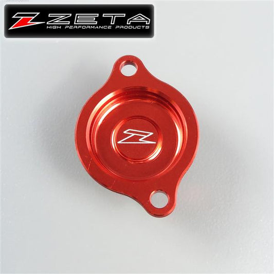 Zeta Oil Filter Cover Red - ZE90-1053