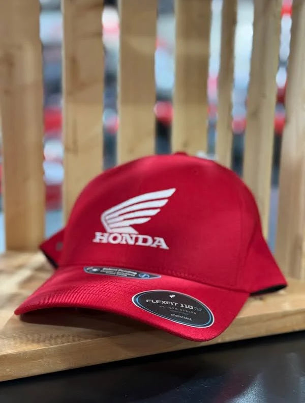 Flexfit Adjustable Nu Cap, Red