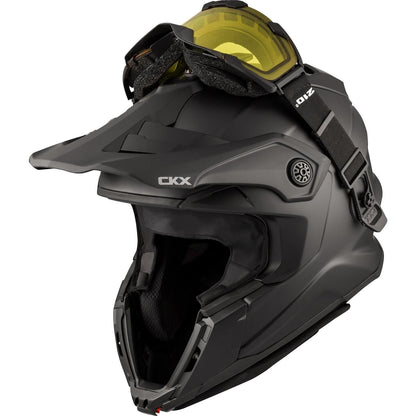 HELM TITAN ORI DL SOLID BK MAT M CKX