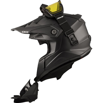 HELM TITAN ORI DL SOLID BK MAT M CKX