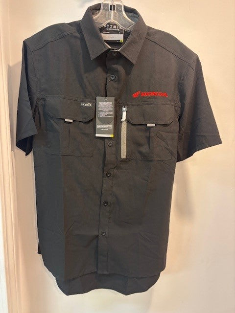 Honda Ultra Lightweight Trackside Shirt, Black S