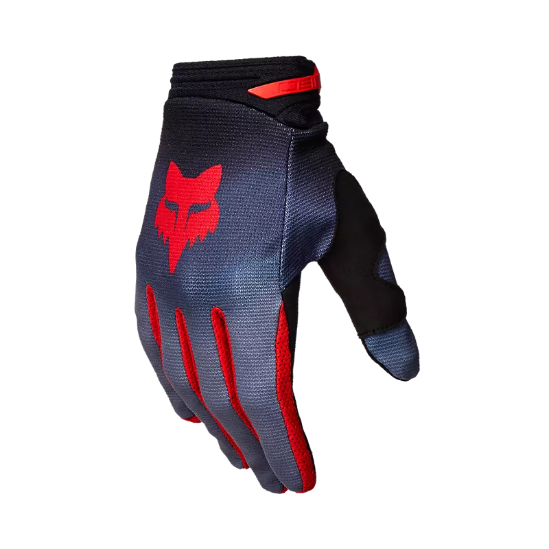 Fox Youth 180 Interfere Glove Grey/Red