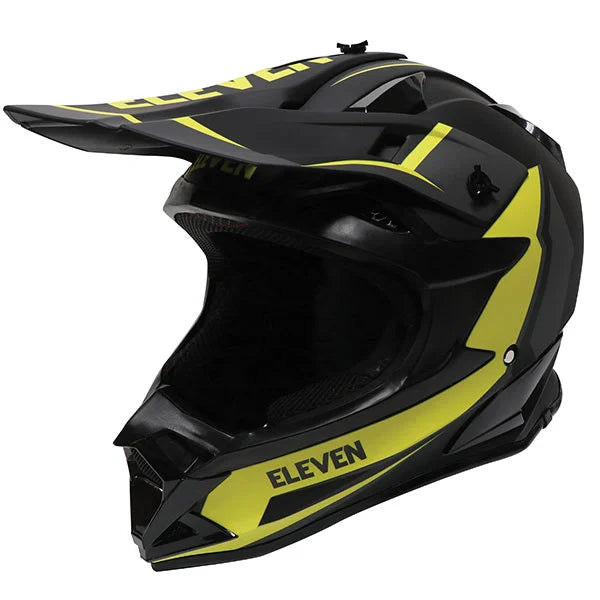 Eleven Raid Helmet - Black/HiViz