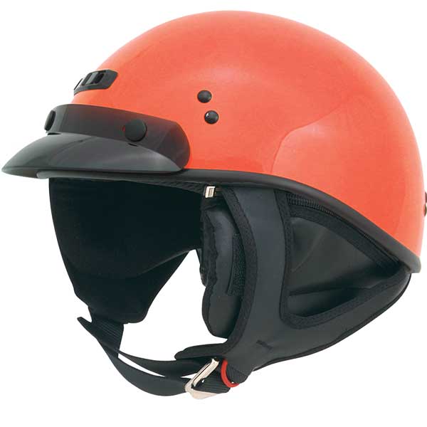 Gmax GM35X Hunters Orange Half Helmet