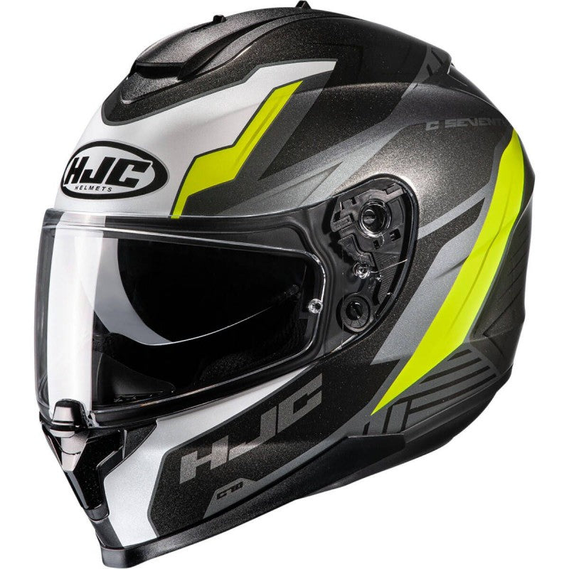HJC C70 Helmet - Silon Grey/HiViz