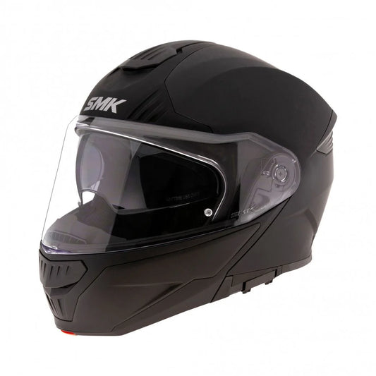 SMK Gullwing Modular Helmet - Matte Black