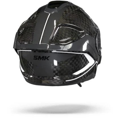 SMK Titan Carbon Nero Glo Helmet