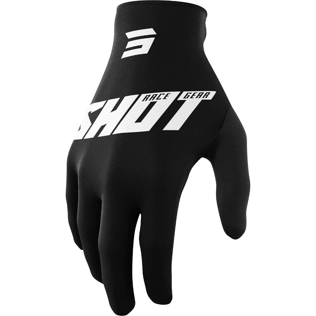 Shot Racing Devo Raw MX Gloves - Black