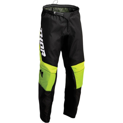 Youth Thor Sector MX Pants - Black/Green